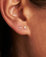 Forever 9K Solid Gold Earring | Diamonds
