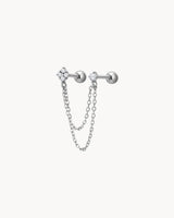 Forever Chain Earring | 925 Silver |