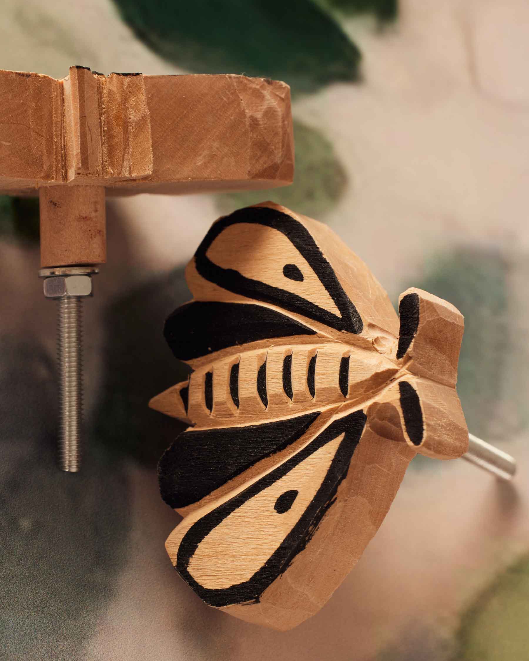 Tirador Mariposa | Diseño Artesanal