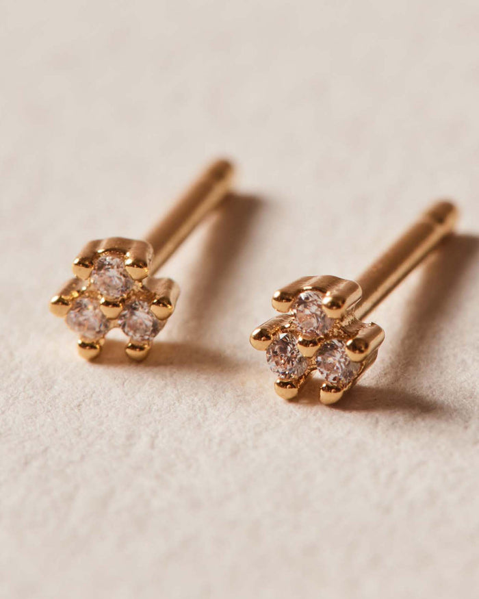 Mini Triple Sparkle Earrings