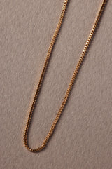 Classic Thin M Necklace