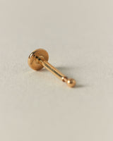 9K Solid Gold Forever Tiny Ball Earring