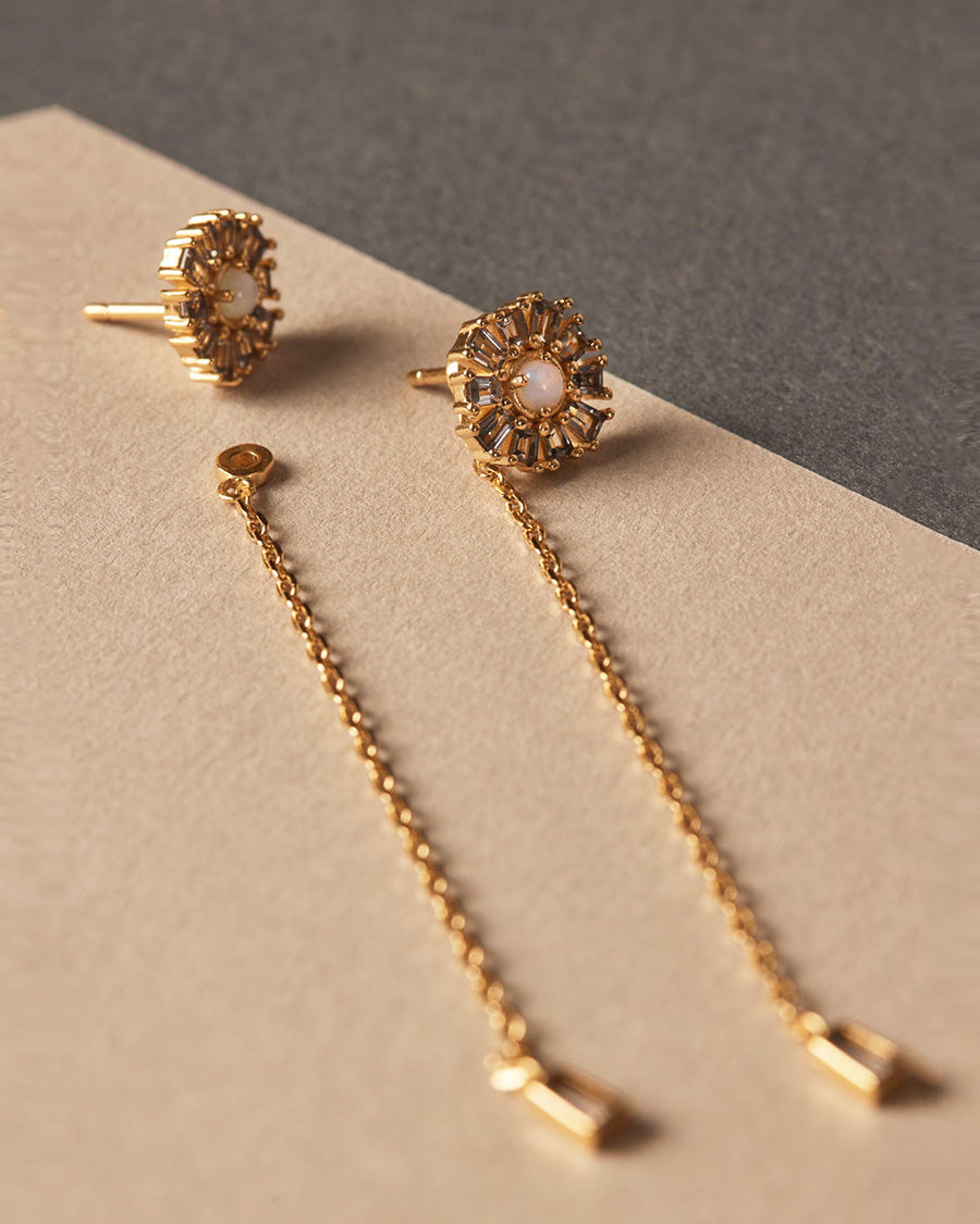 Pendientes 2 en 1 Moon