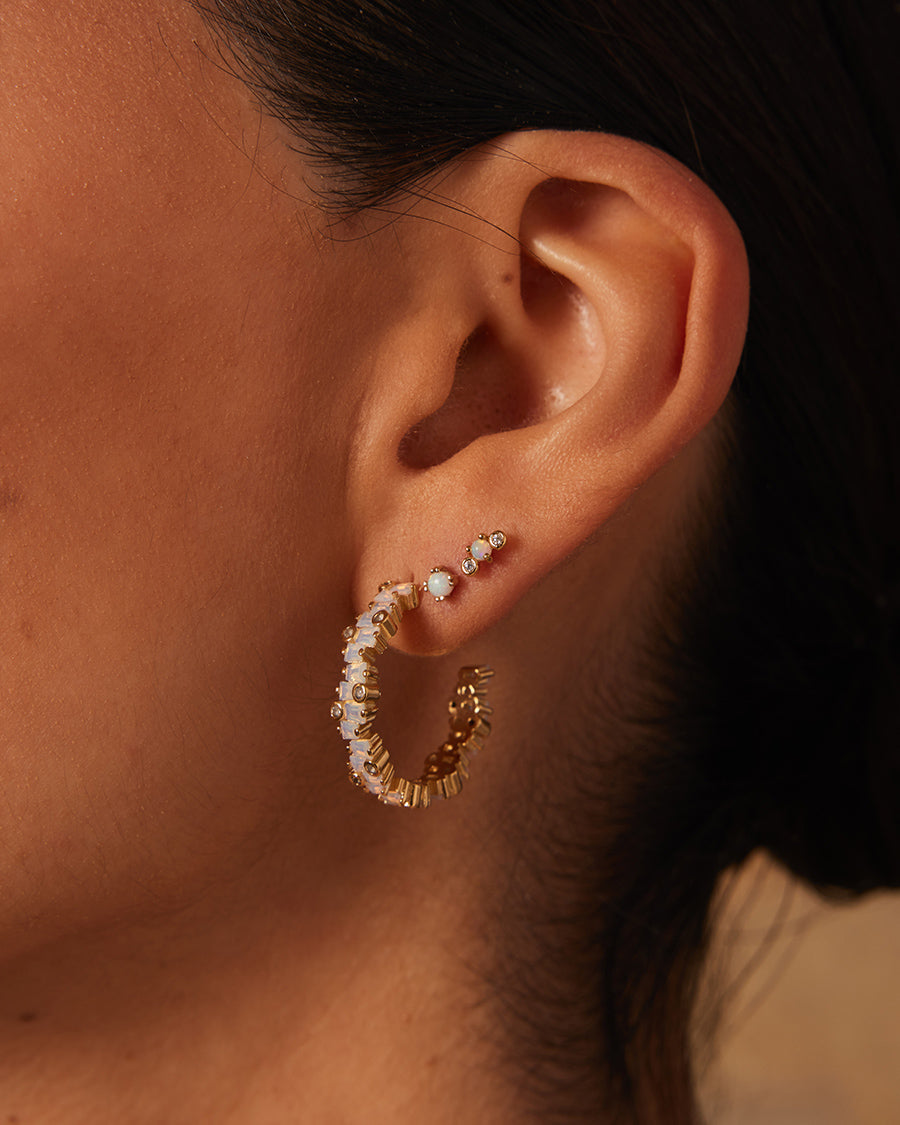 Pendientes Aro Moon