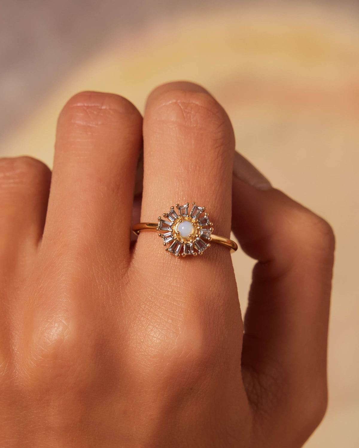 Anillo Simple Moon