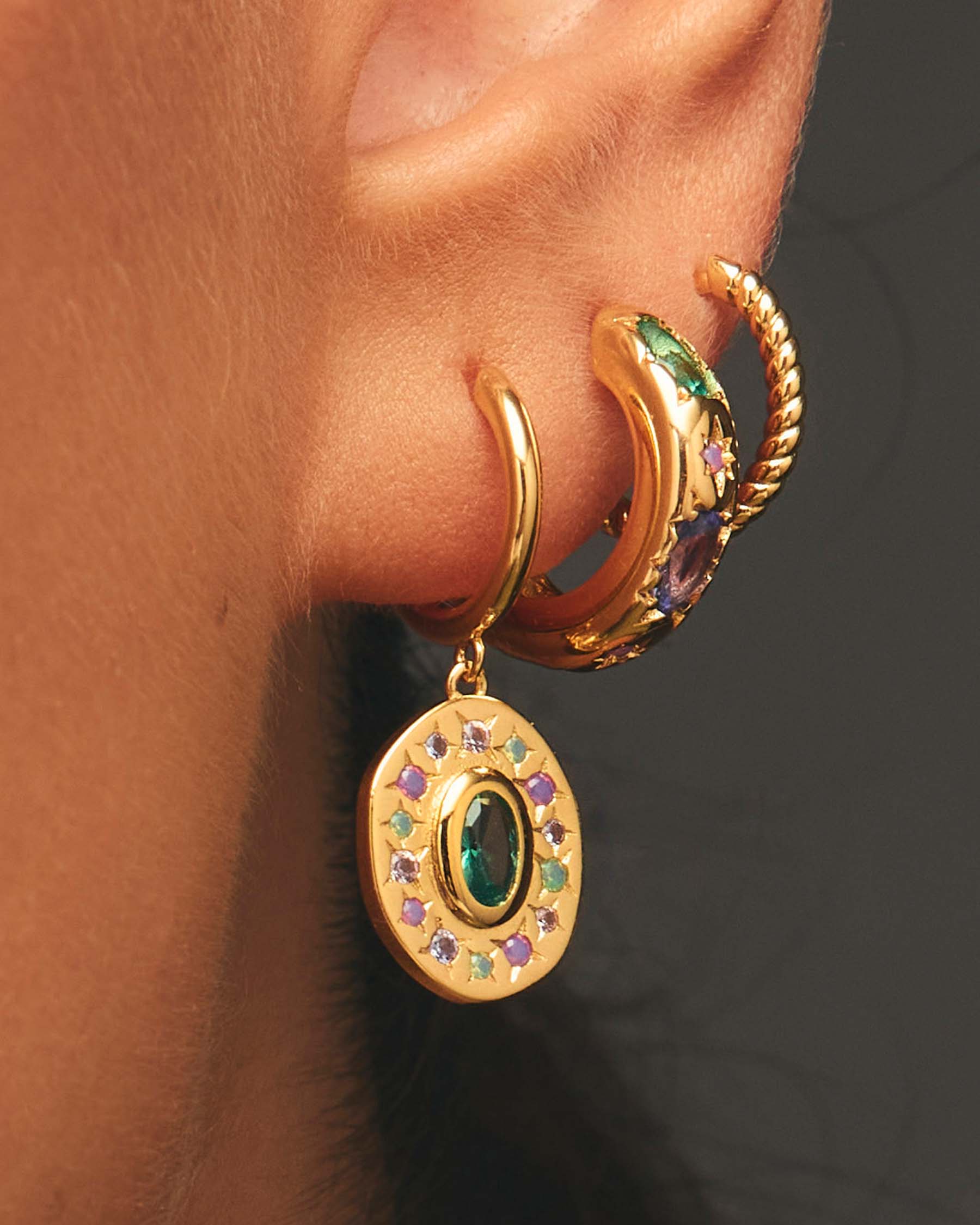 Pendientes Aro Nefertiti