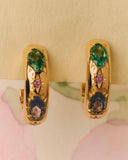 Nefertiti Bulky Hoop Earrings