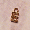 Charm Sand Dust Letter E