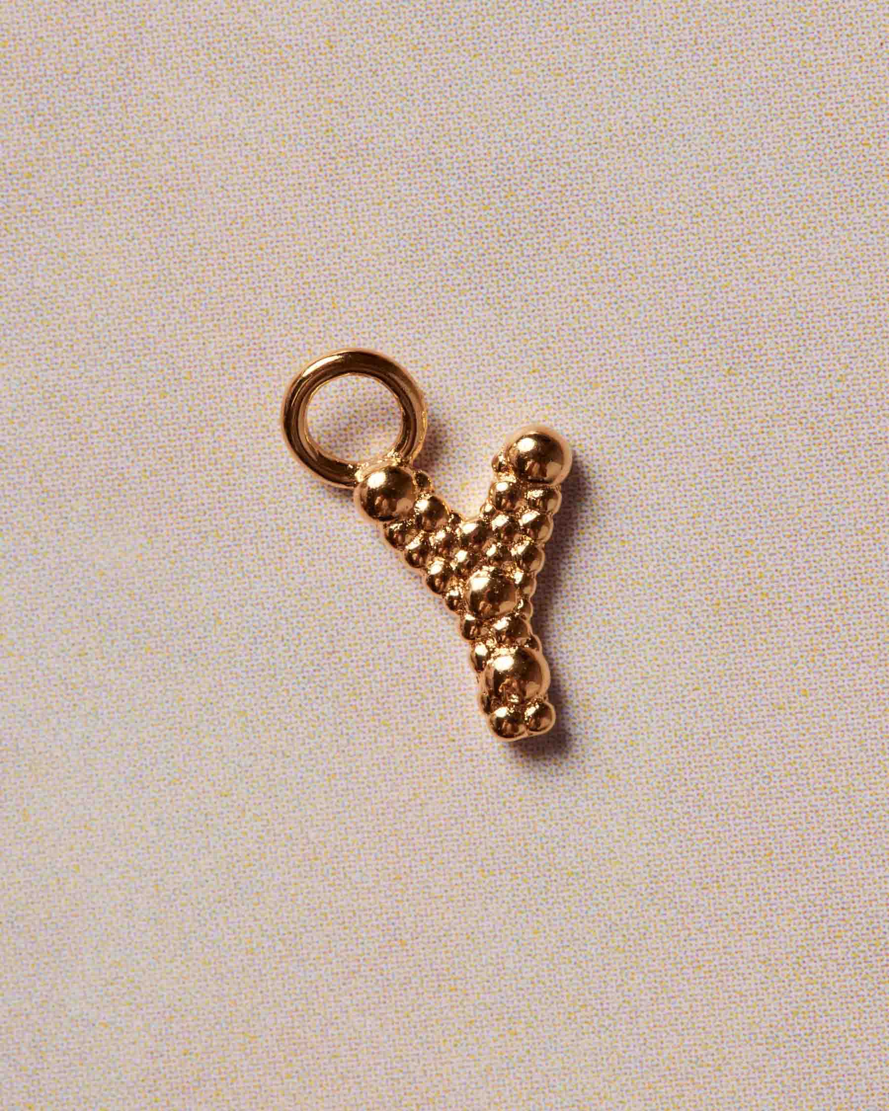 Charm Sand Dust Buchstabe Y