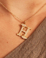 Charm Vintage Letter H | The Gray Box