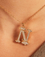 Charm Vintage Letter N | The Gray Box