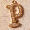 Charm Vintage Letra P