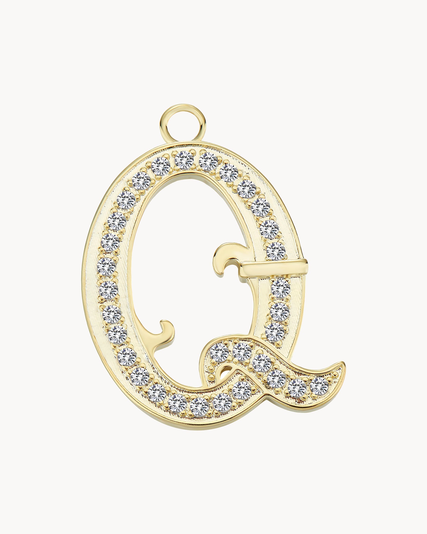 Vintage Charm Letter Q