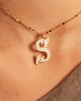 Charm Vintage Letter S | The Gray Box