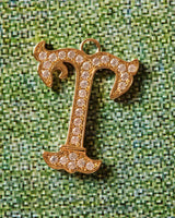 Charm Vintage Letter T | The Gray Box