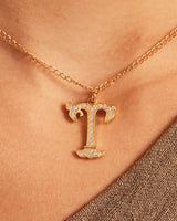 Charm Vintage Letter T | The Gray Box