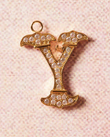 Charm Vintage Letter Y | The Gray Box