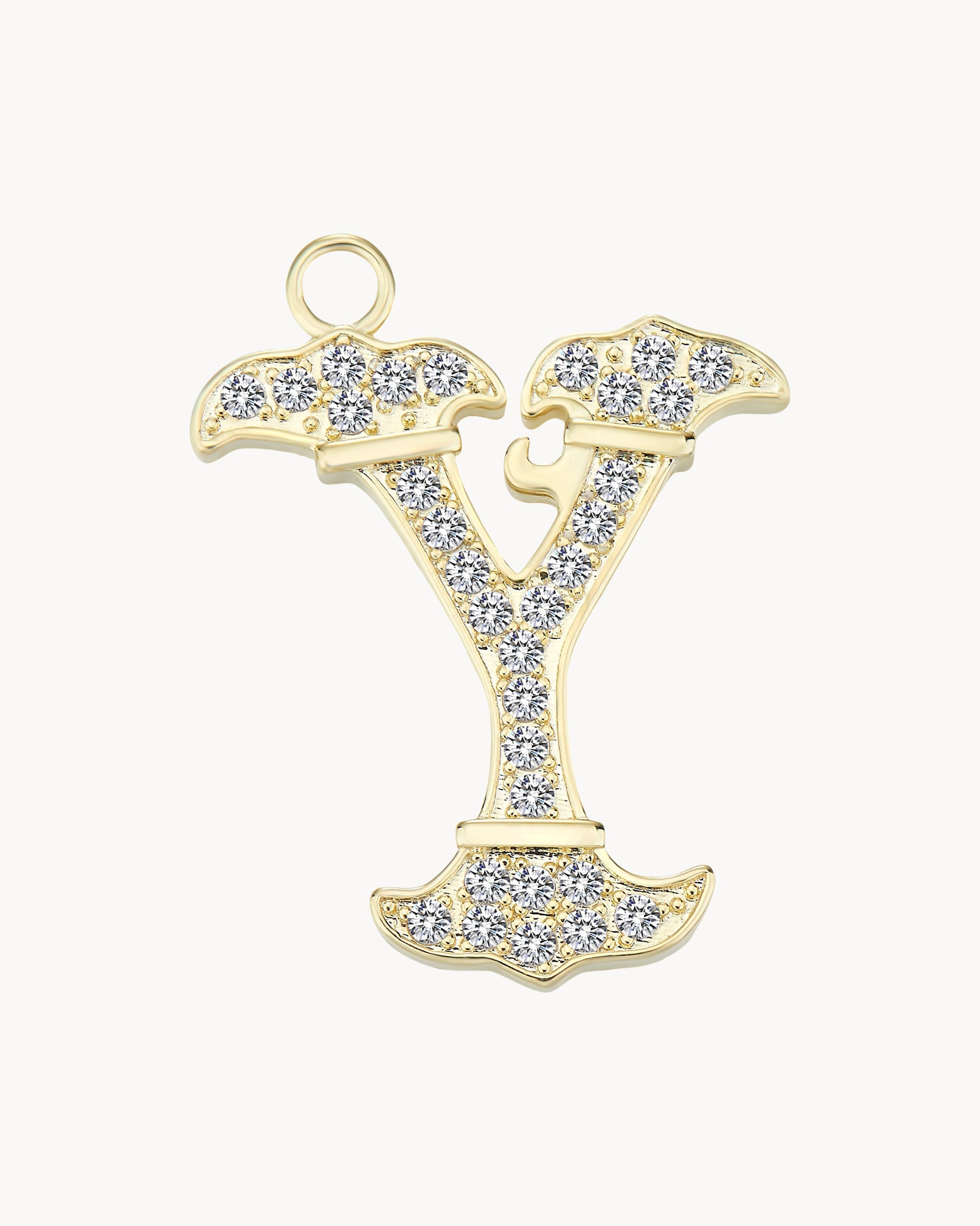 Charm Vintage Letter Y | The Gray Box