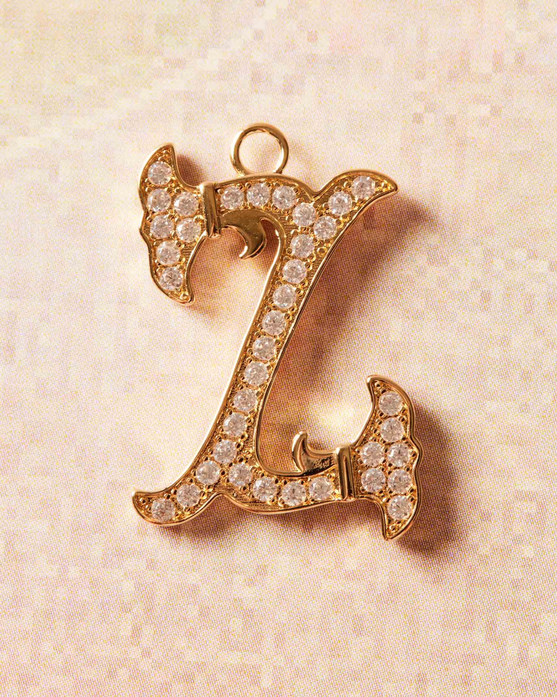 Vintage Charm Letter Z