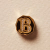 Charm Clip Bubble Vintage Buchstabe B