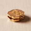 Charm Clip Bubble Vintage Buchstabe E