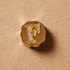 Charm Clip Bubble Vintage Buchstabe F