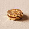 Charm Clip Bubble Vintage Buchstabe G