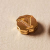 Charm Clip Bubble Vintage Buchstabe V