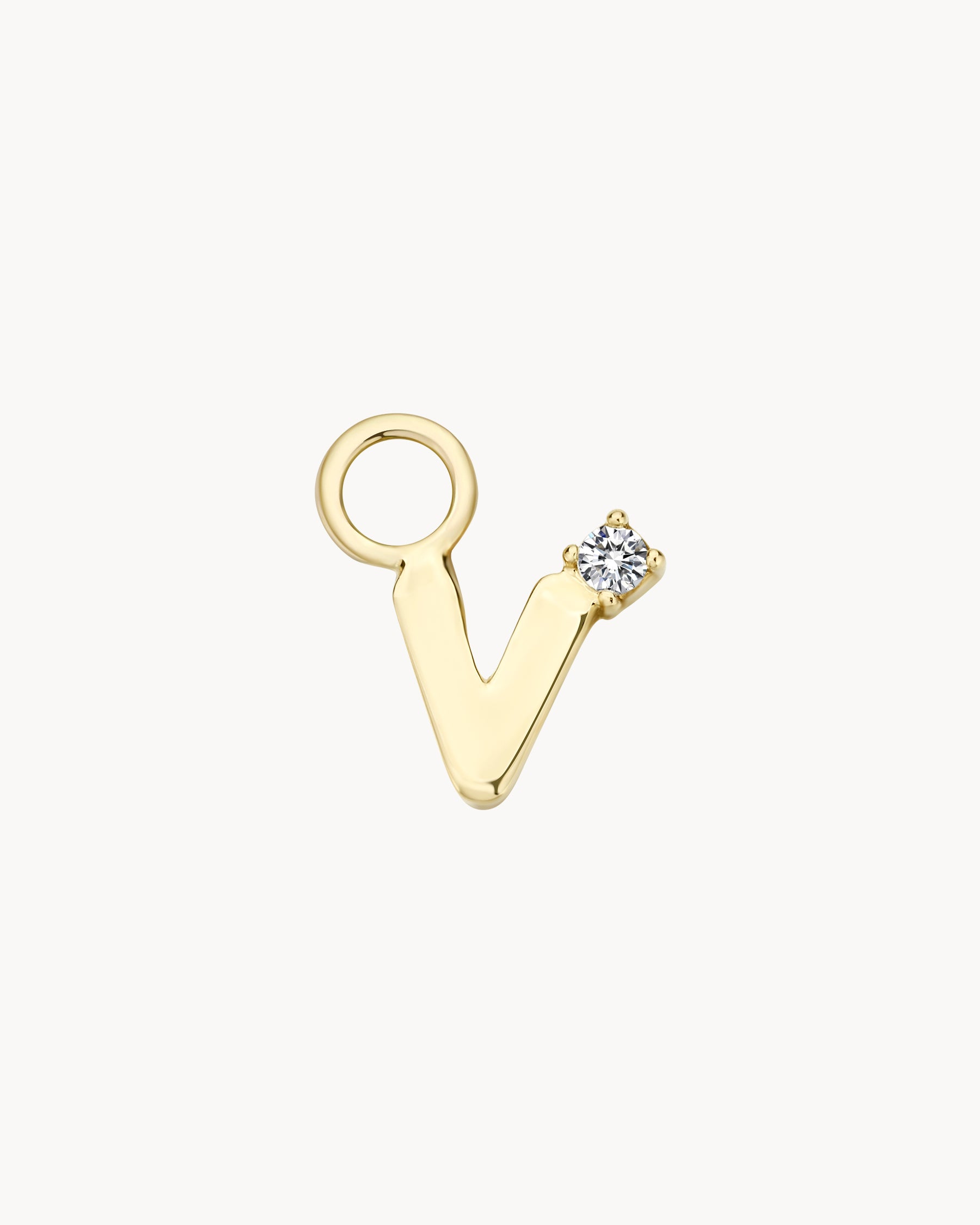 Charm Bright Letters Lettre V