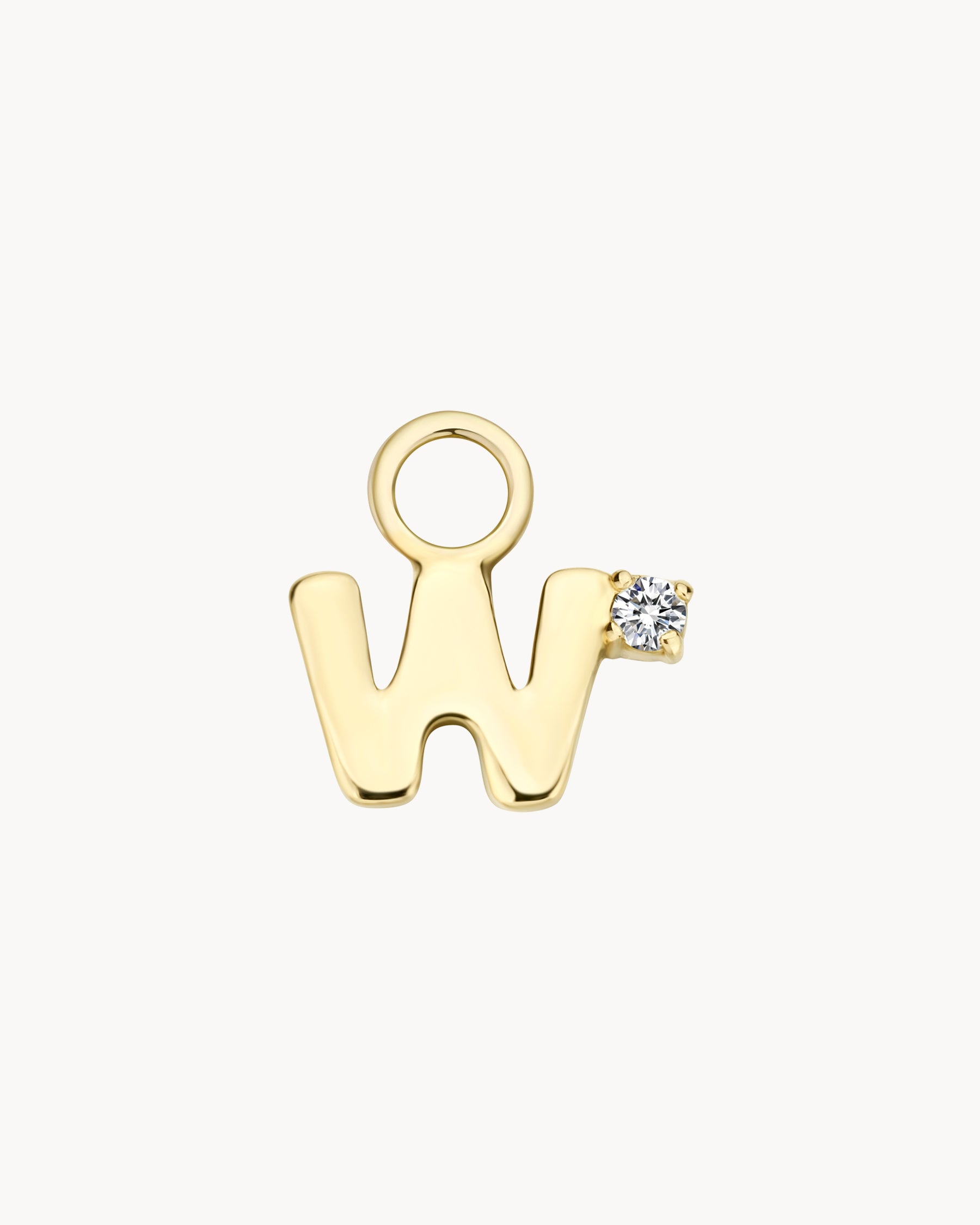 Charm Bright Letters Letra W