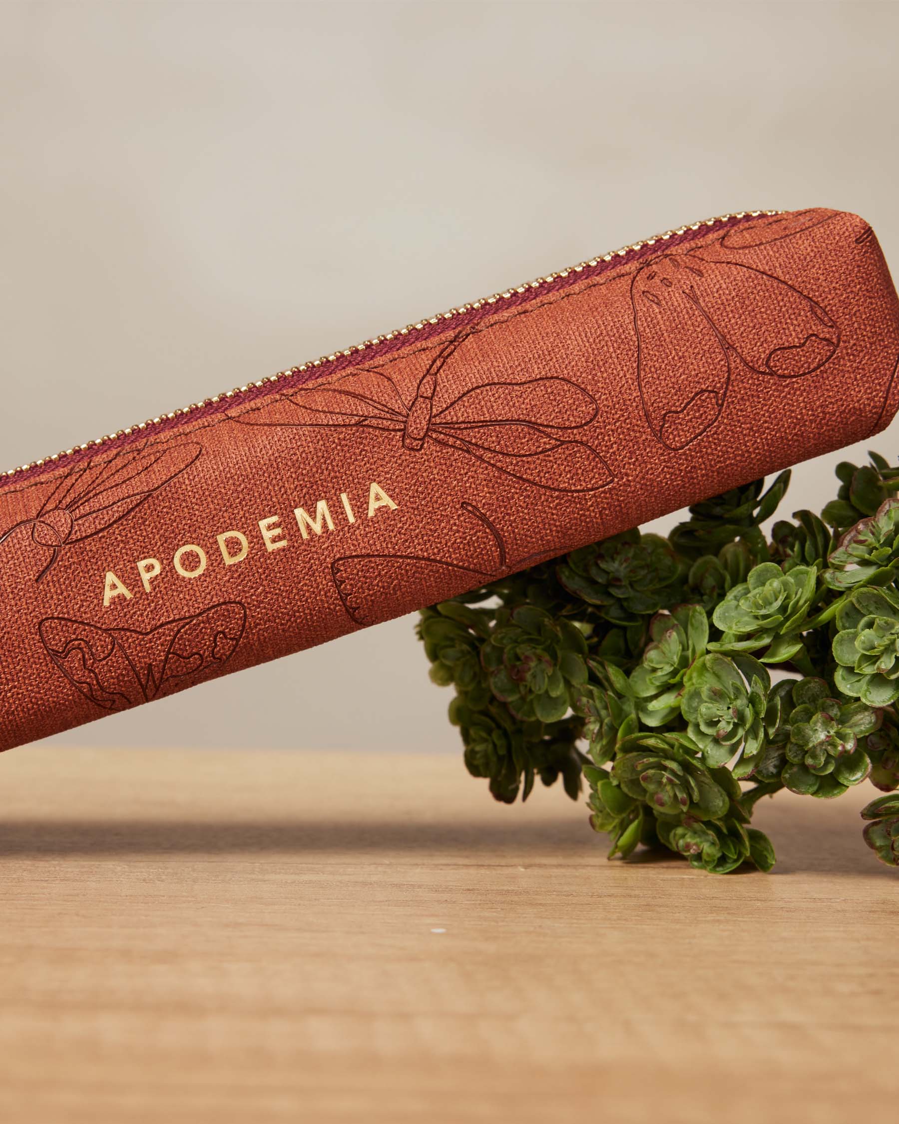 Estuche Mariposa Poppy Teja – Apodemia