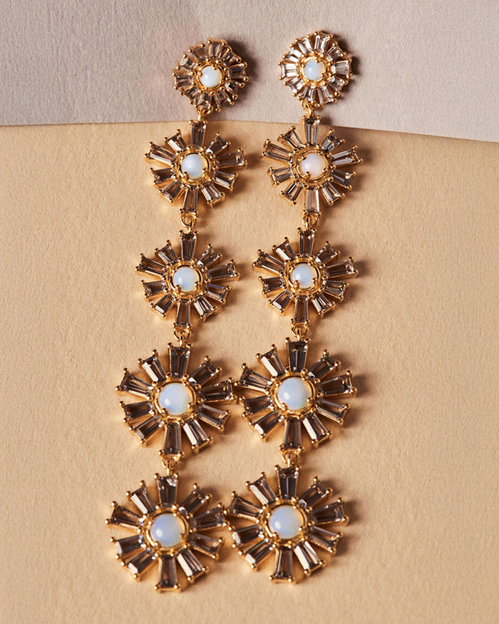 Boucles d'oreilles Extra Longues Moon