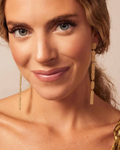 Pendientes Largos Sand Dust