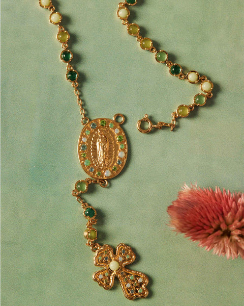 Rosario Medalla Virgen de Guadaloupe