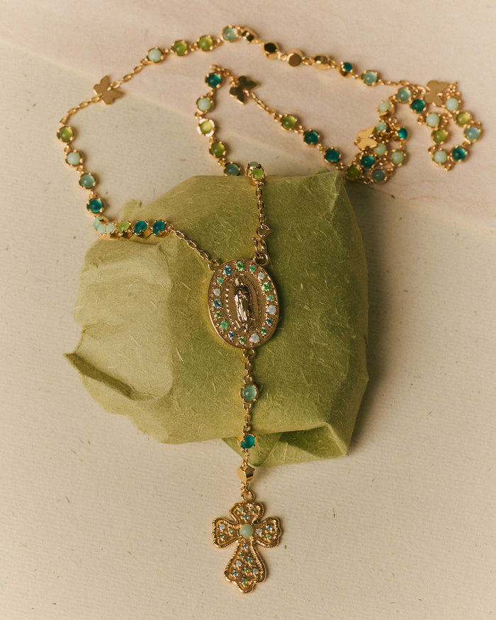 Rosario Medalla Virgen de Guadaloupe