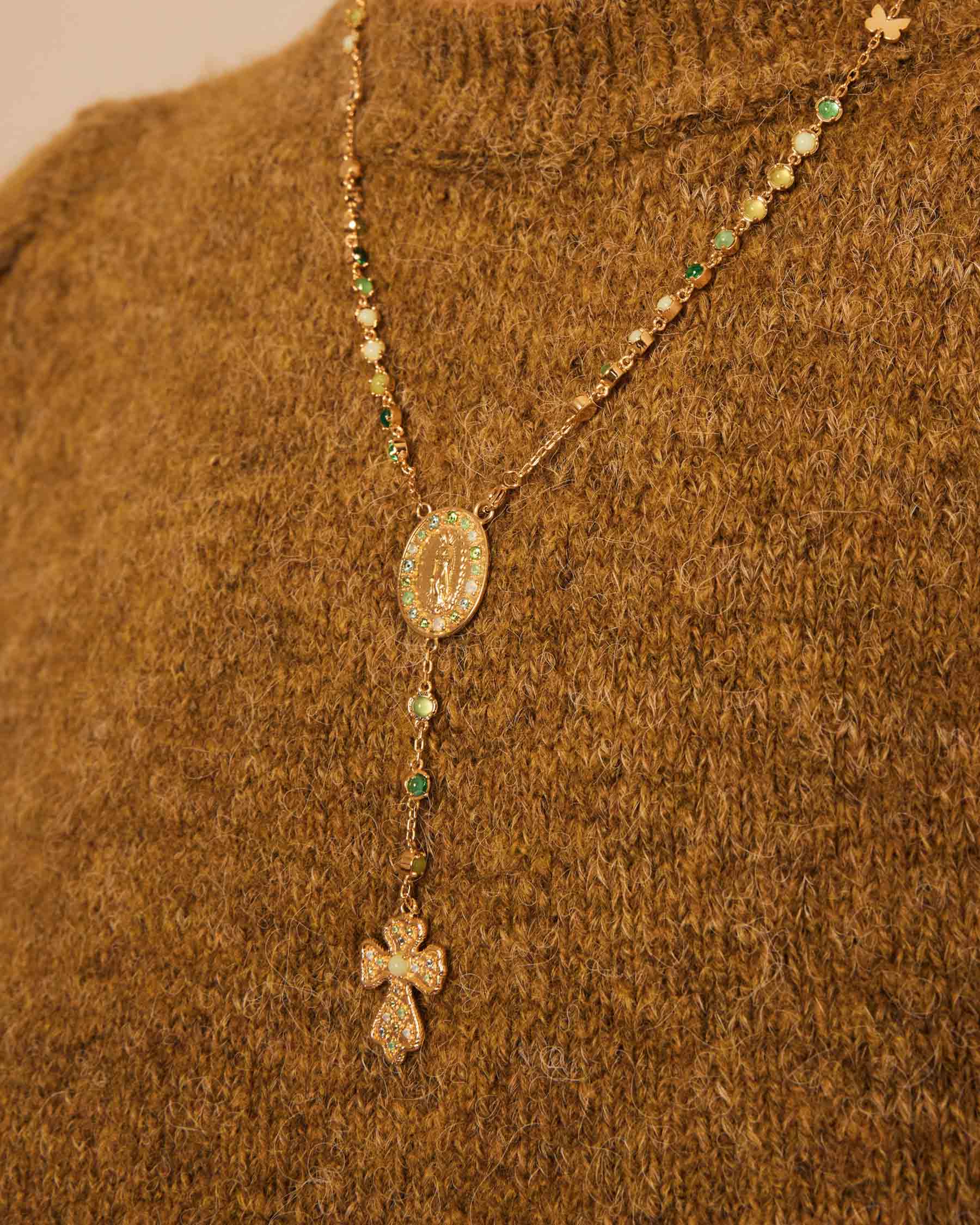 Rosenkranzmedaille Unserer Lieben Frau von Guadalupe