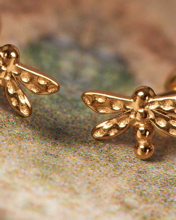 Mini Dragonfly Earrings