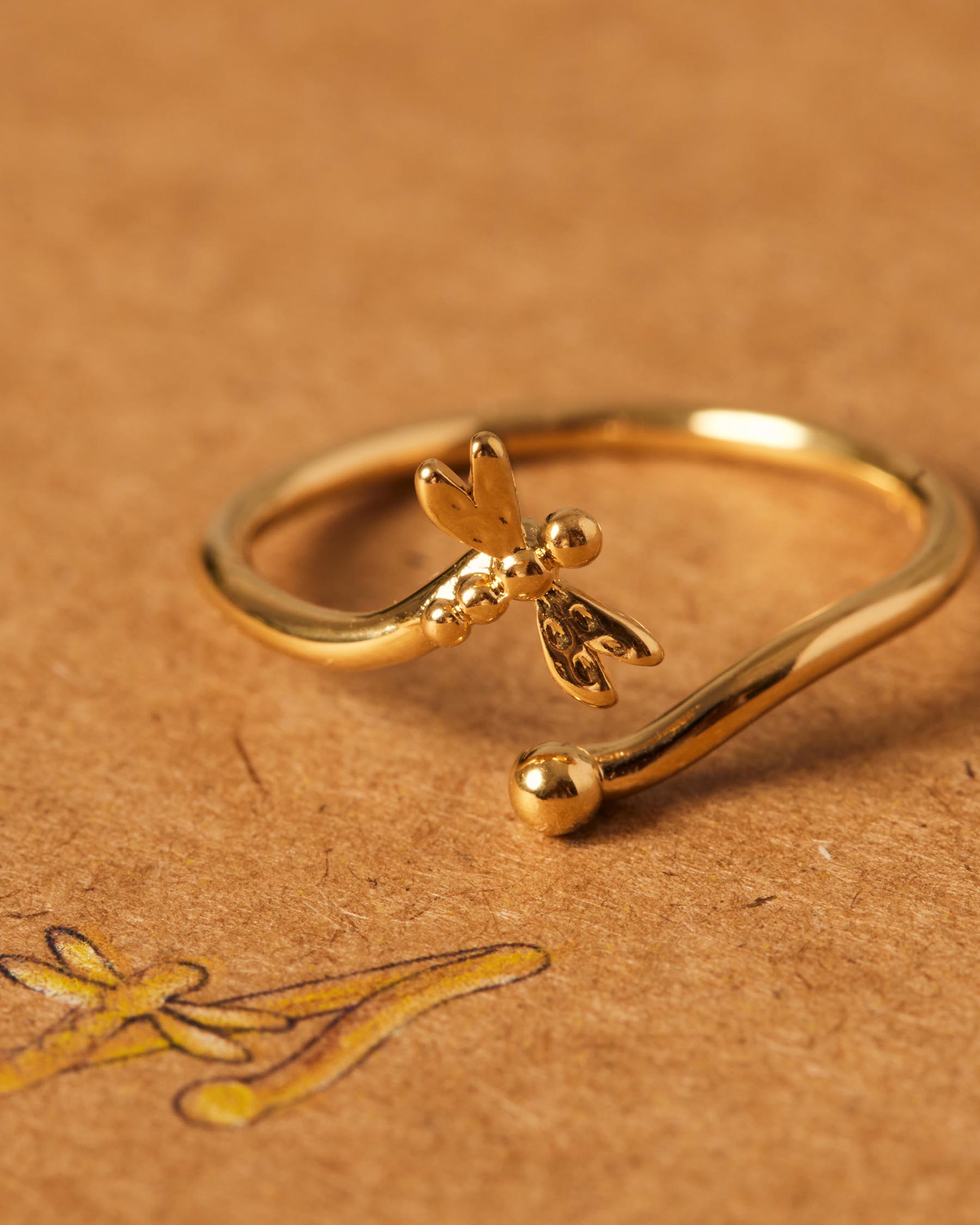 Dragonfly Double Ring