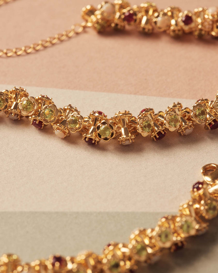Collar Roll Vine Multicolor