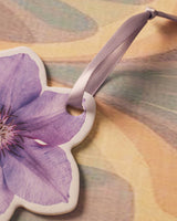 Tarjeta Personalizable Flor Violeta Perfumable