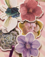 Tarjeta Personalizable Flor Violeta Perfumable