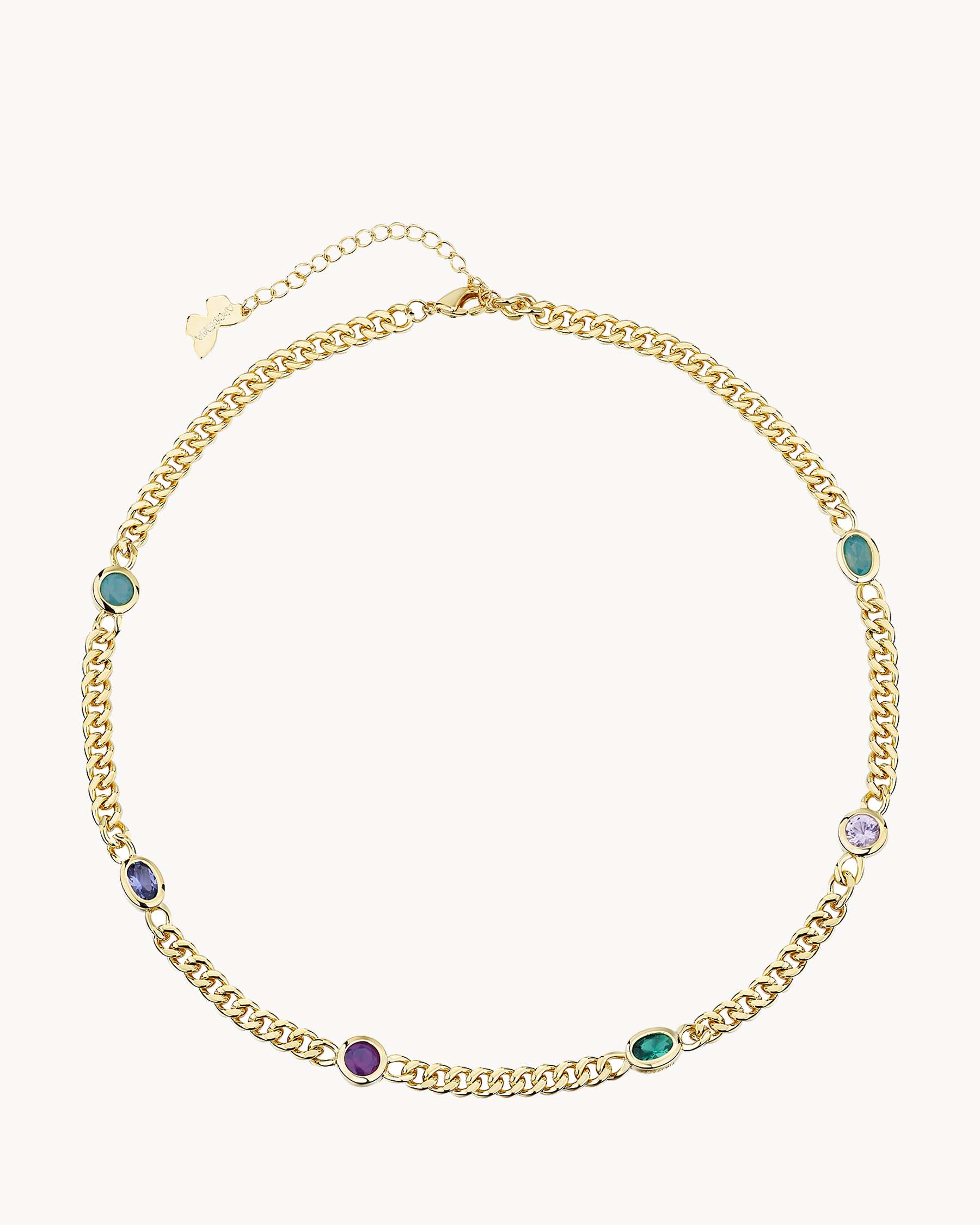 Collar Nefertiti Rainbow