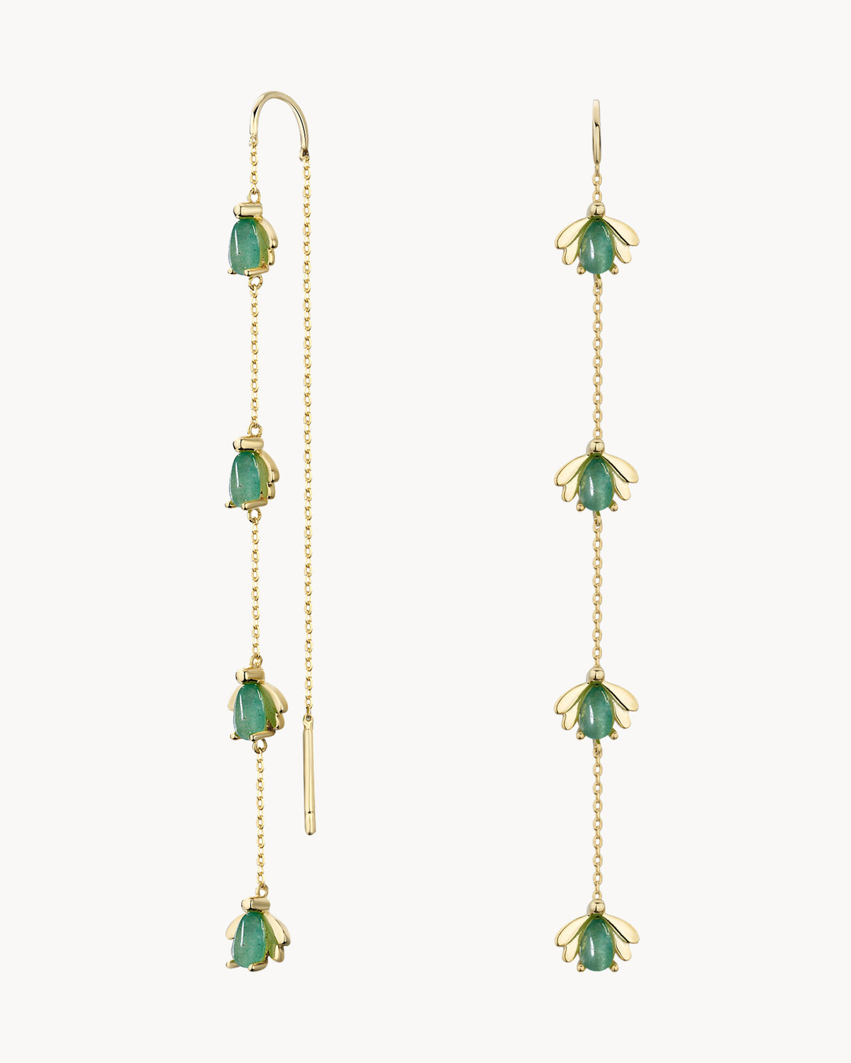 Boucles d'oreilles longues Firefly