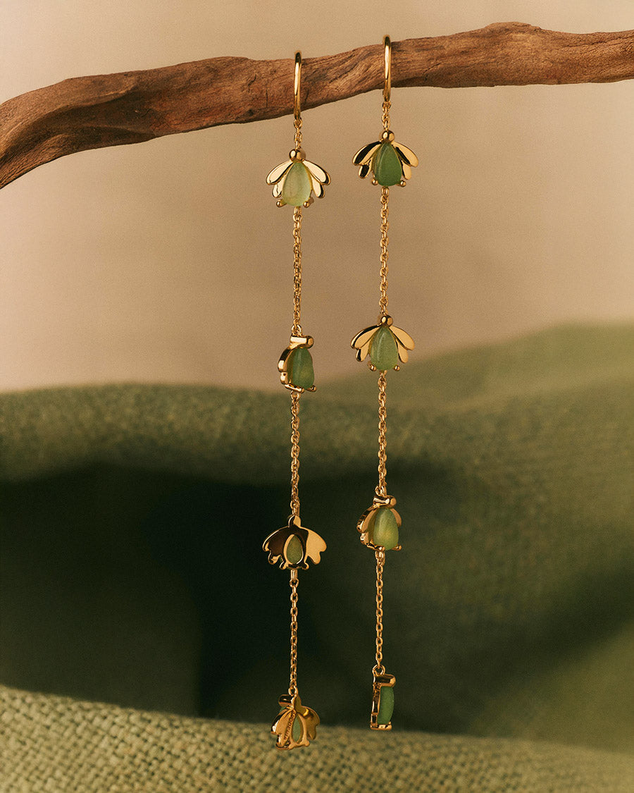 Boucles d'oreilles longues Firefly