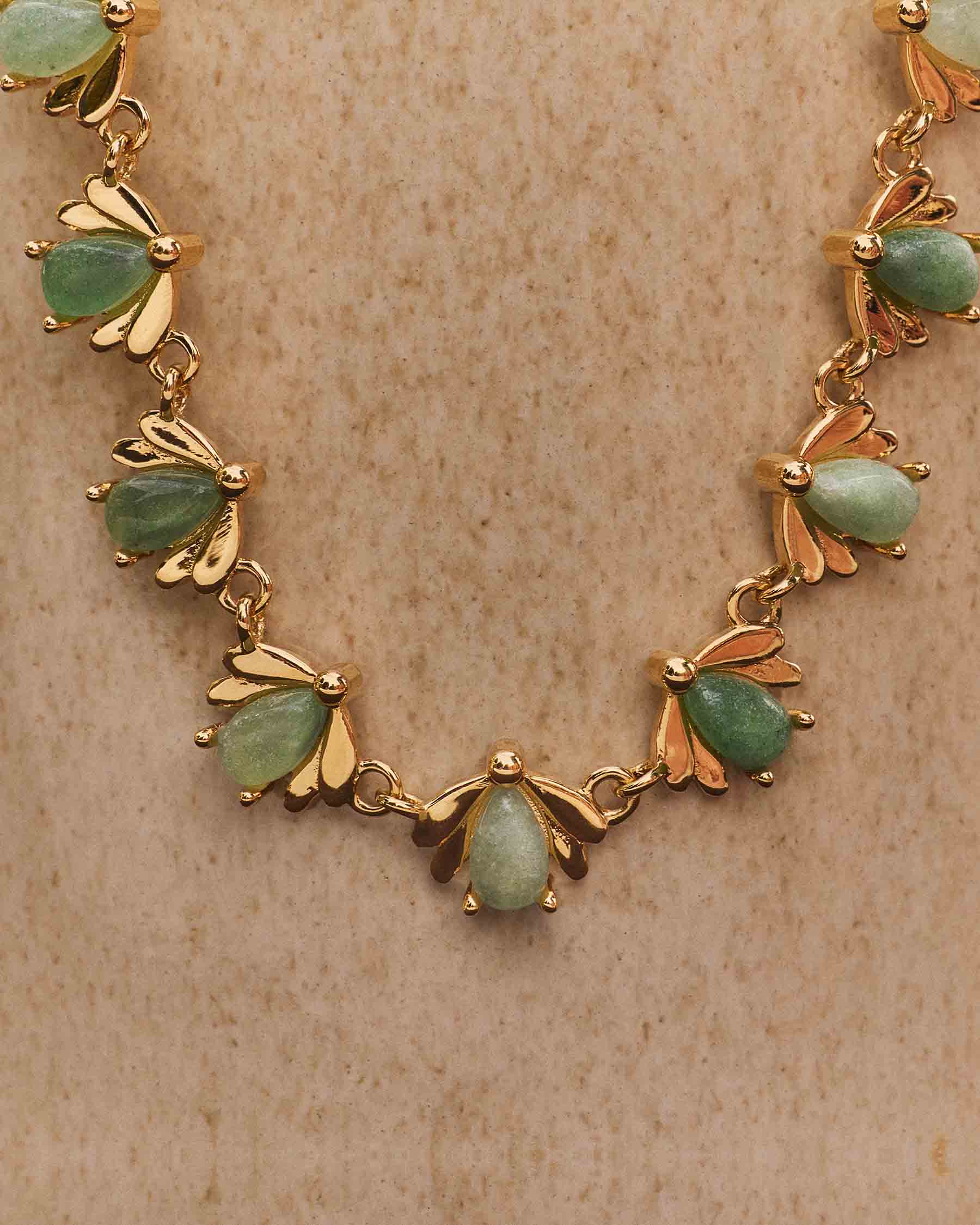 Linked Firefly Necklace