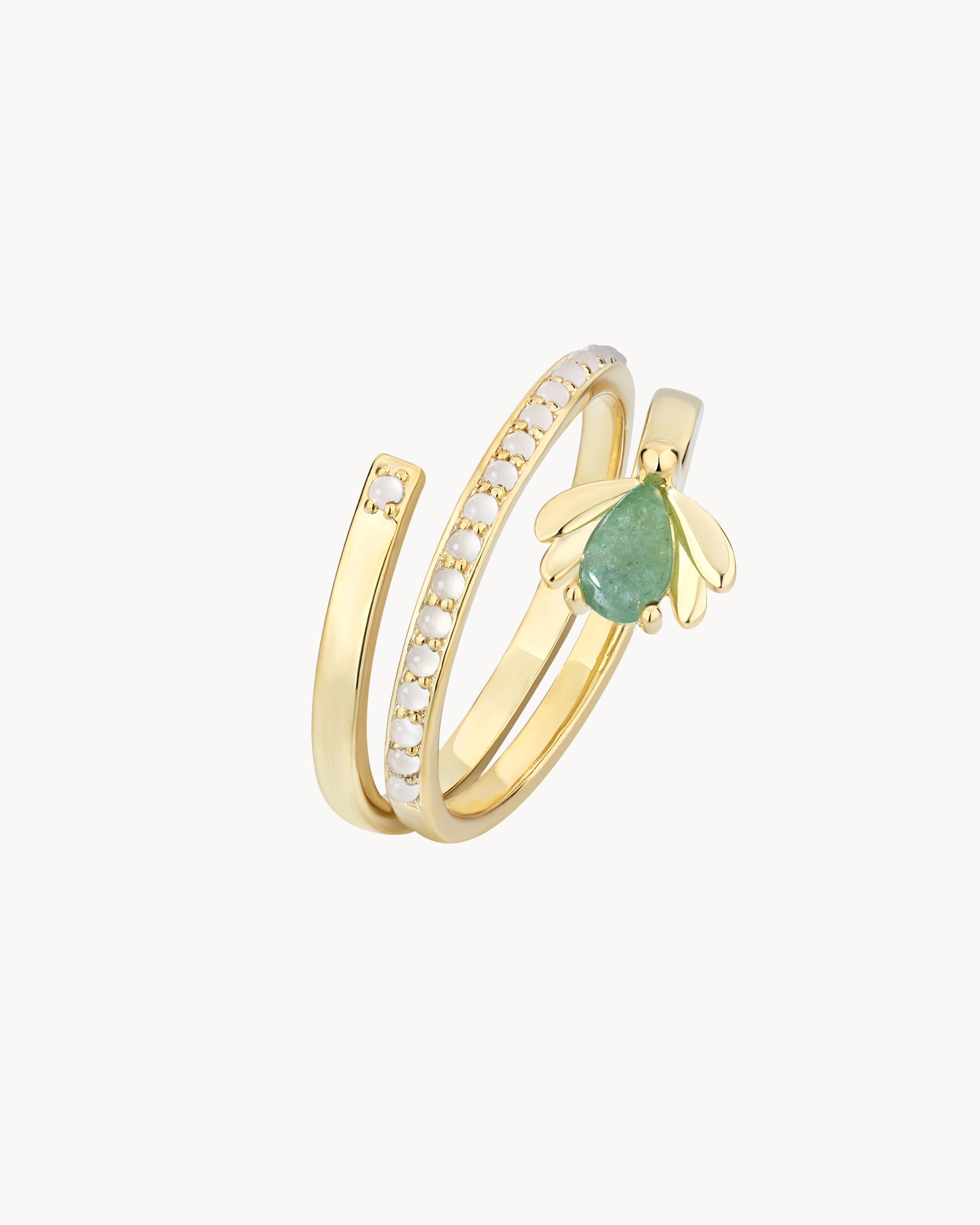 Firefly Triple Ring