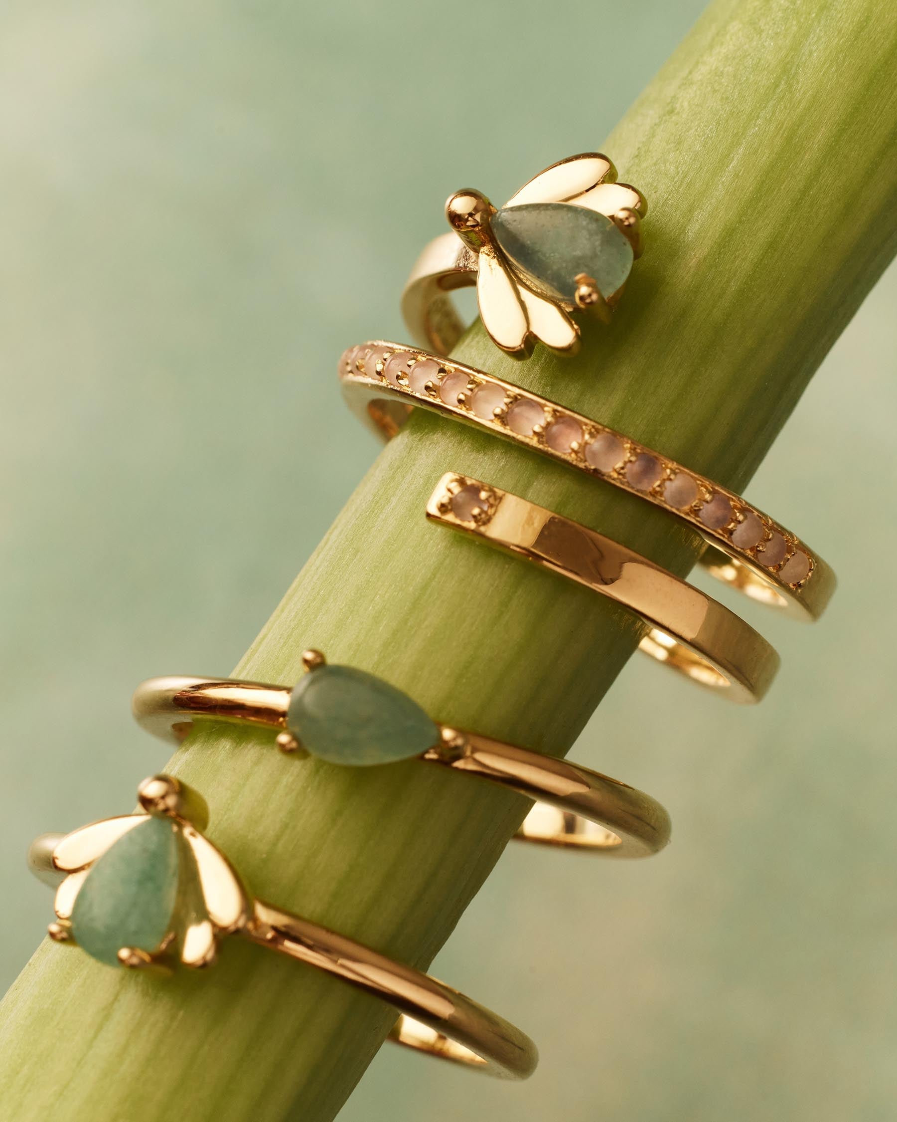 Firefly Triple Ring