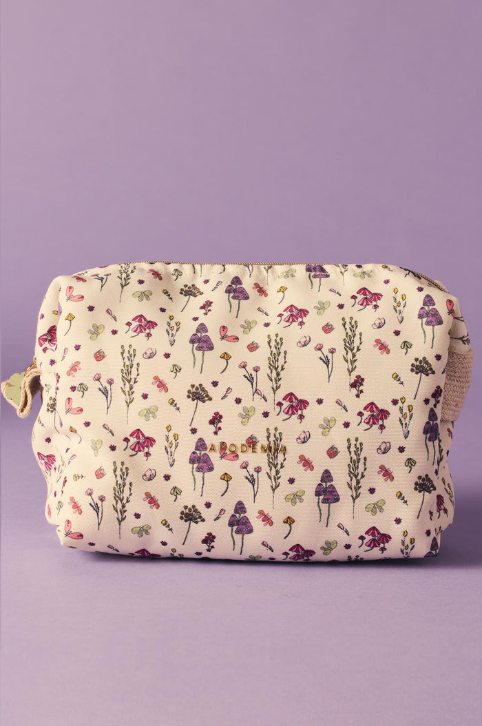 Flower toiletry bag