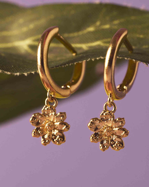 Boucles d'oreilles créoles Zinia