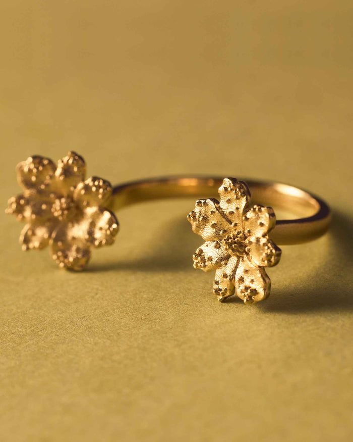 Double Zinnia Ring